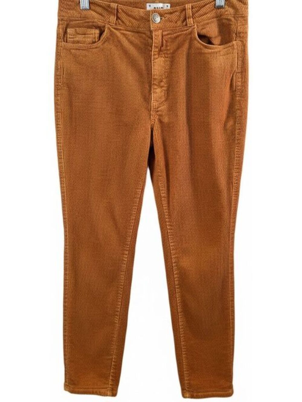 PAIGE Hoxton Ankle Marigold Corduroy Skinny Pants Size 30 Anthropologie
